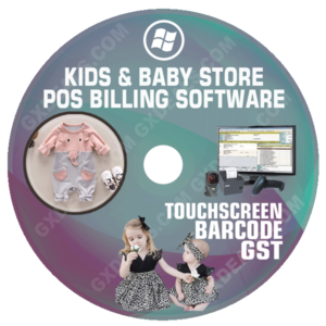 Kids and Baby Store POS Billing Software ( GST )